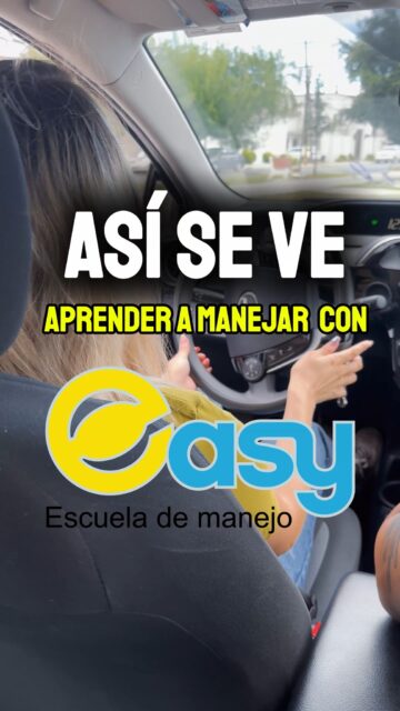 ¿Listo para aprender a manejar? 🚗💨Antes de que termine julio, aprovecha la oportunidad de comenzar con Easy. Te mostramos cómo son nuestras clases prácticas, diseñadas para que aprendas de forma segura, cómoda y a tu ritmo.No lo sigas posponiendo. Da el primer paso hacia tu independencia al volante y agenda hoy mismo tu primera clase.📲 818 656 7557#EasyEscuelaDeManejo #AprenderAManejar #ClasesDeManejo #ManejoSeguro #NuevoLeón