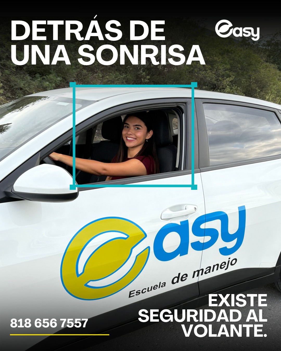😊🚗 *Detrás de una sonrisa está la seguridad al volante.*Aprender a manejar es mucho más que conducir, es ganar confianza, independencia y seguridad en cada camino. 💙En *Easy Escuela de Manejo* te acompañamos paso a paso para que disfrutes el camino desde tu primera clase.✨ ¡Es momento de tomar el volante!
📲 Agenda tu clase hoy: *818 656 7557*#EasyEscuelaDeManejo #SeguridadAlVolante #AprendeAManejar #ConfianzaAlConducir #ManejaConSeguridad